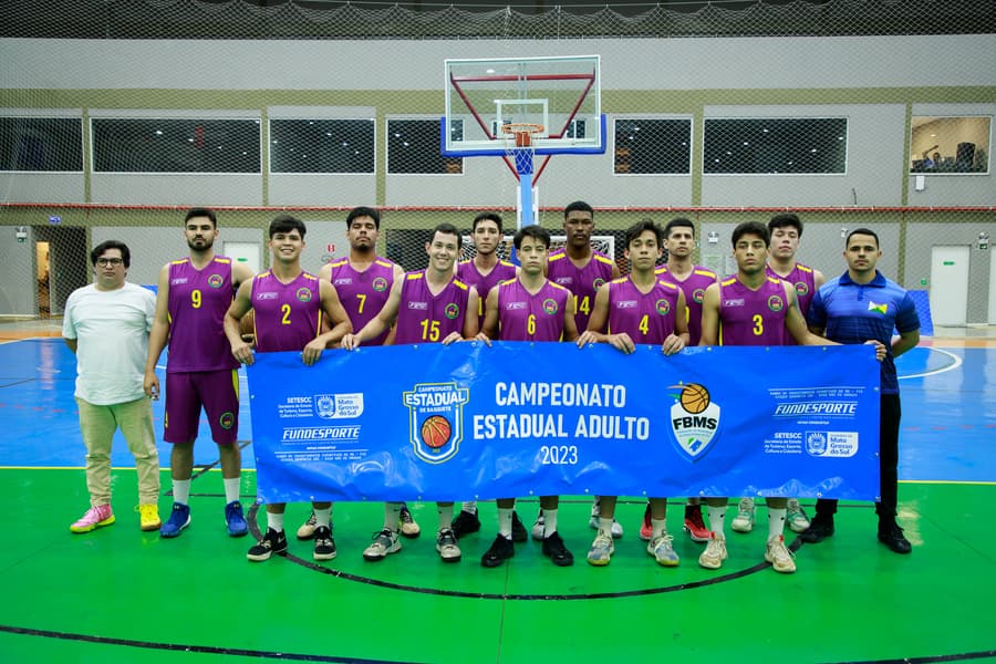 Com apoio da Prefeitura, Campeonato Estadual de Basquete é realizado na Arena Maracaju