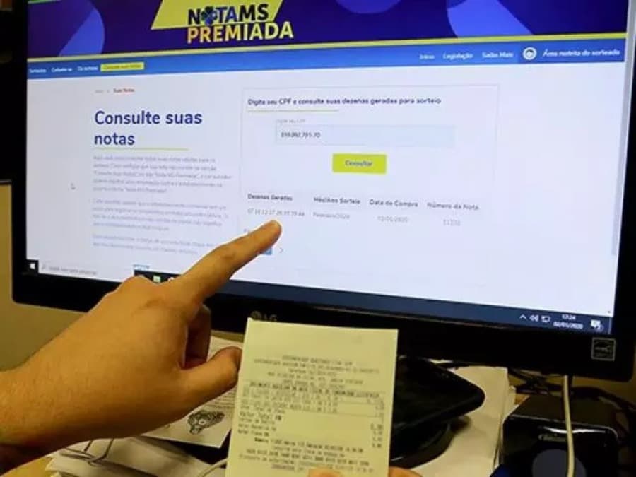 Nota Premiada MS: seis em Maracaju e três em Sidrolândia são sorteados na quina