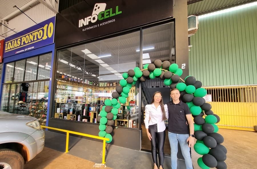 Infocell inaugura em Sidrolândia com promoções em acessórios para celulares