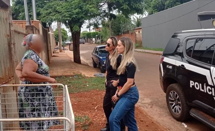 Operação da Polícia Civil fiscaliza violência contra idosos em Sidrolândia