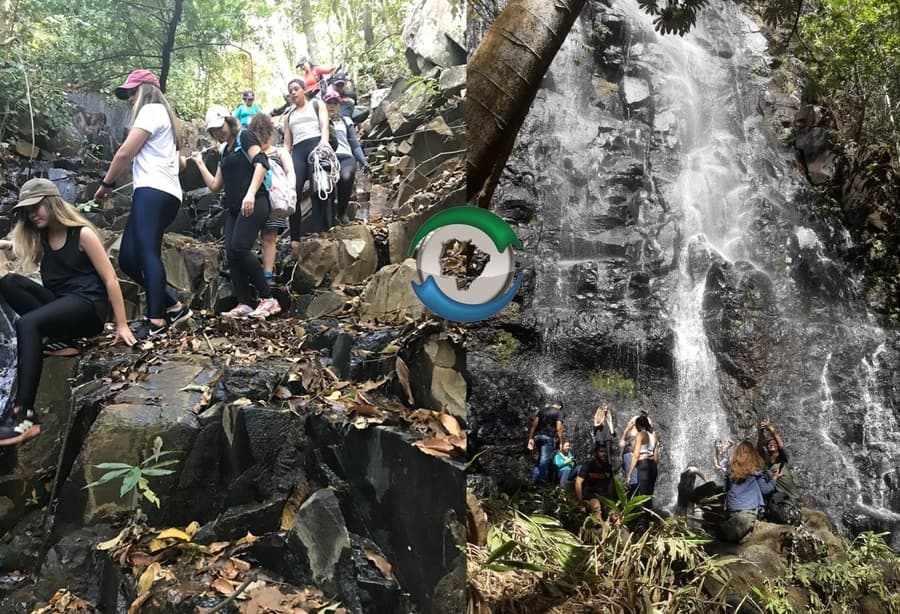 Cachoeira “escondida” a 12 km é prova que Sidrolândia tem muito potencial para o Ecoturismo