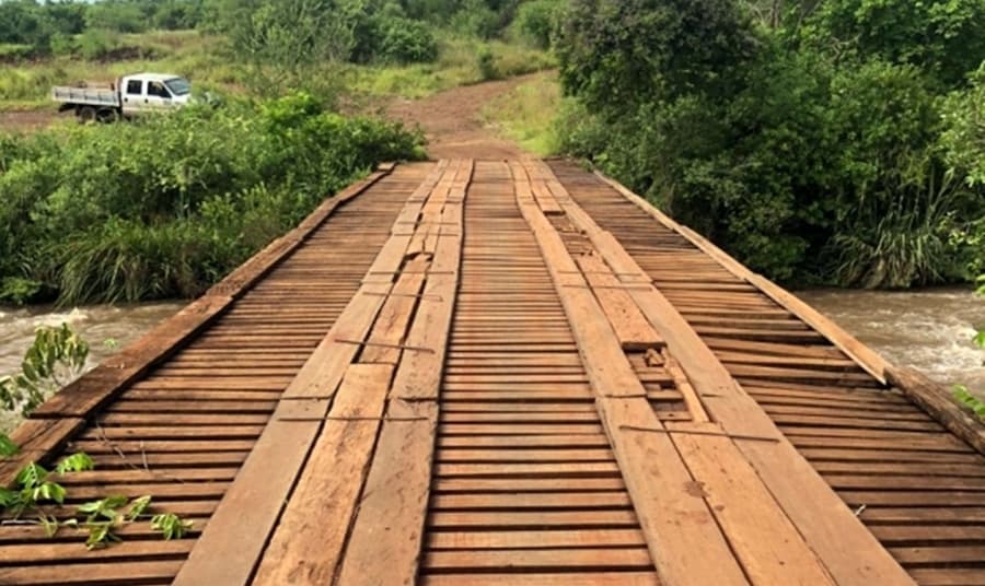 Ponte do Assentamento Valinhos é interditada para manutenção