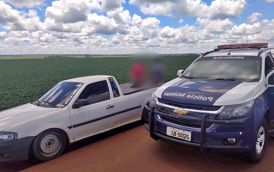 PM de Sidrolândia prende maracajuense em fuga após matar ex-mulher esfaqueada