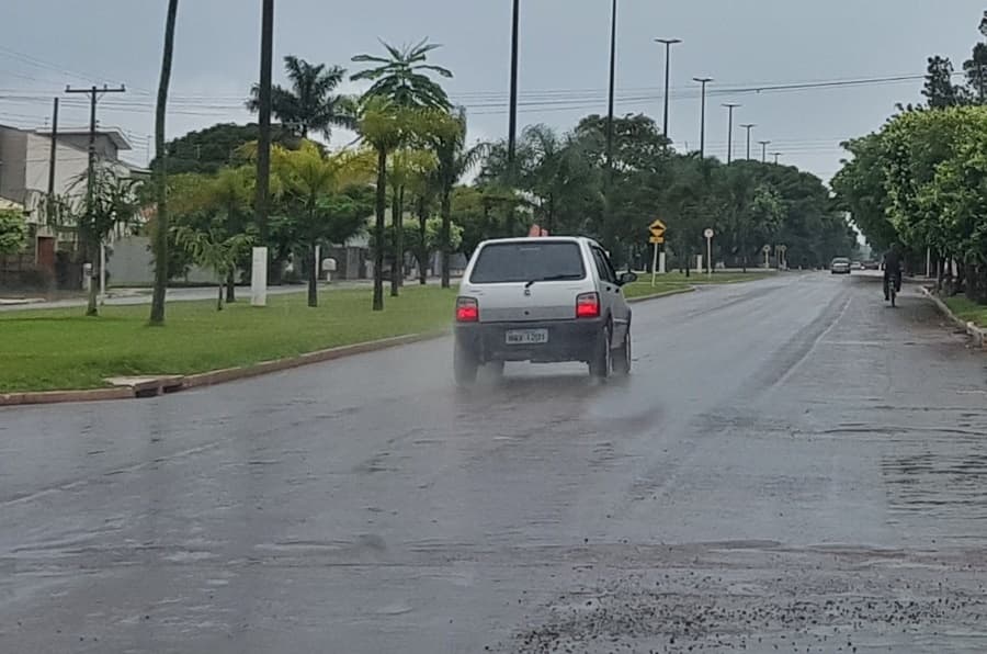 Inmet prevê ainda mais chuva para este fim de semana em Sidrolândia e Maracaju