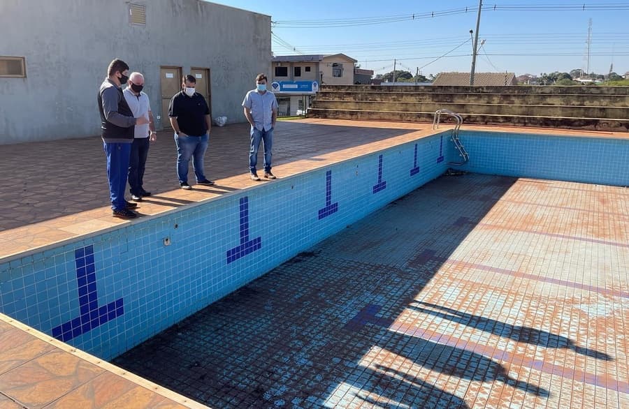 Em Maracaju, Presidente da Câmara cobra melhorias e manutenção no centro olímpico
