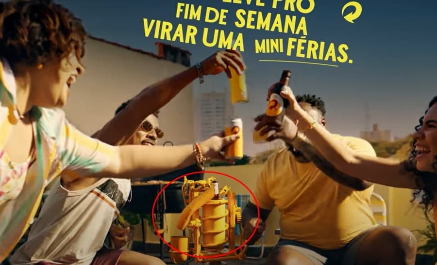 Invenção de maracajuense vira atração internacional e repercute em publicidade da Skol