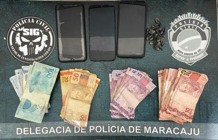Após denúncia anônima, Polícia Civil fecha “boca de fumo” em Maracaju