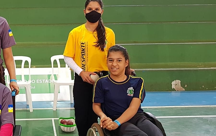 Emily vence Paralimpíadas Escolares de MS e vai para etapa nacional em SP