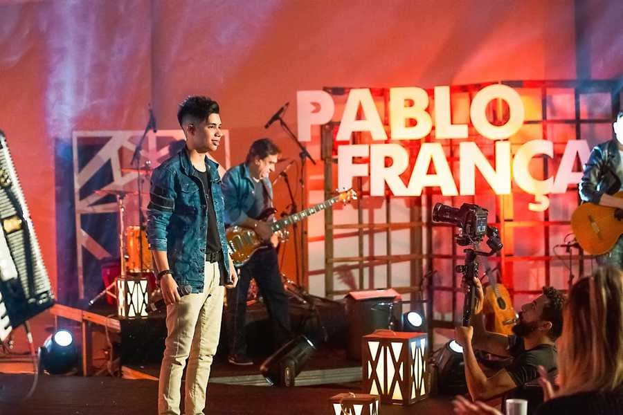 Emoção marcou pocket show de Pablo França gravado em Campo Grande