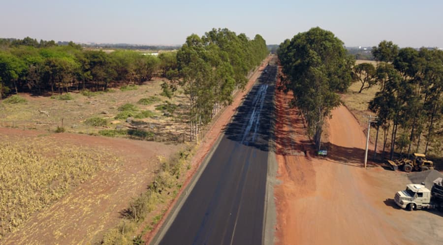 MS-455: estrada da Gameleira ganha primeiros quilômetros de asfalto