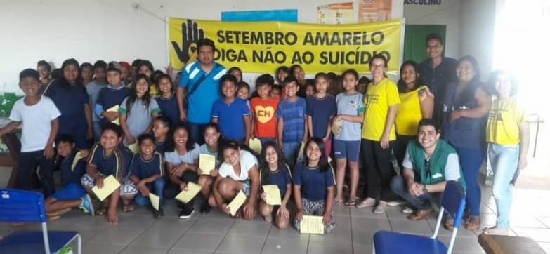 Setembro Amarelo concluiu ações junto à população de Sidrolândia