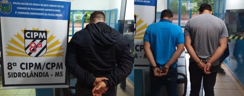 Após perseguição e disparos, PM prende traficantes em comboio com três veículos