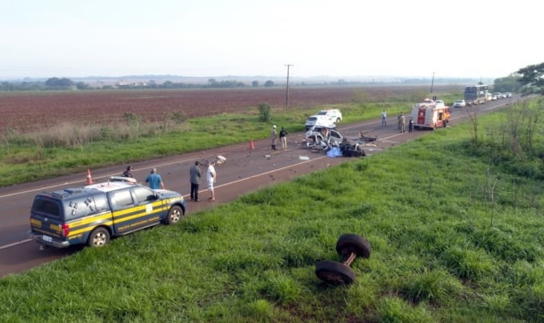 Segunda vítima de acidente na BR-060 continua internada em estado grave na Santa Casa