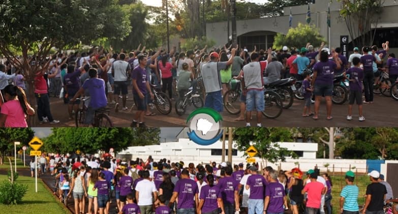 Marcha para Jesus vai reunir centenas de cristãos no dia do aniversário de Sidrolândia