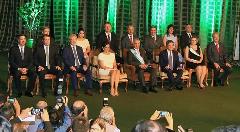 ‘Propostas serão realidade’, diz Governador na posse do secretariado
