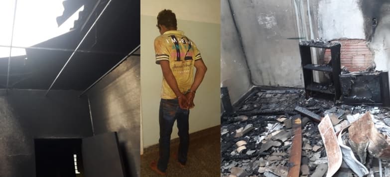 Após atear fogo em casa, menina denuncia estupro com consentimento da mãe
