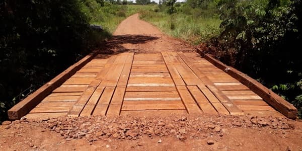 Liberada para tráfego a 36ª ponte recuperada pela Prefeitura