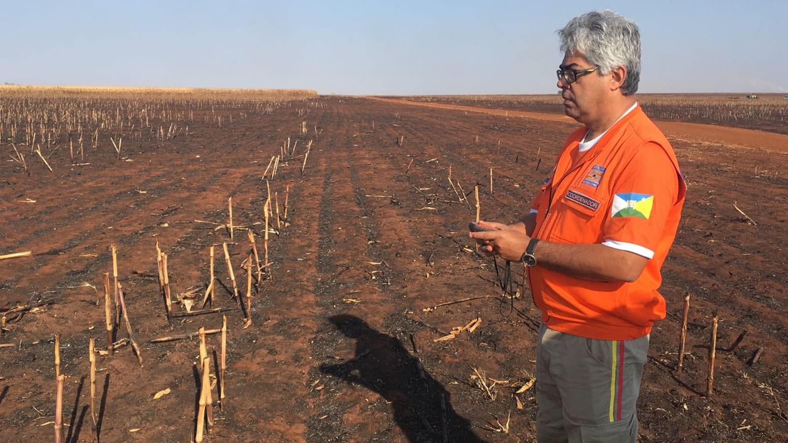 Incêndios em Maracaju foram controlados e mobilizaram Defesa Civil, voluntários e até bombeiros de folga