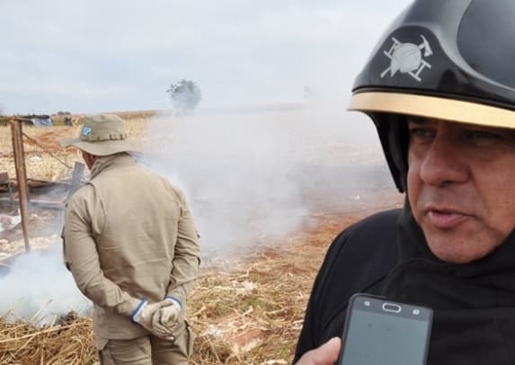 Após discussão, barraco é incendiado no jockey e vira caso de polícia