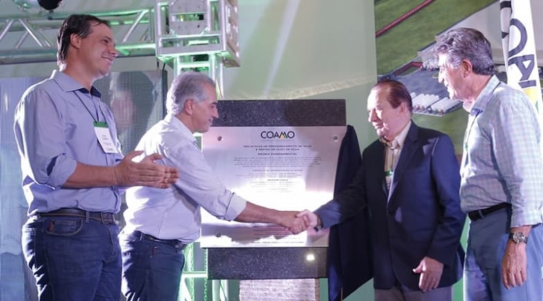 Coamo de Sidrolândia será inaugurada hoje com a presença do Governador