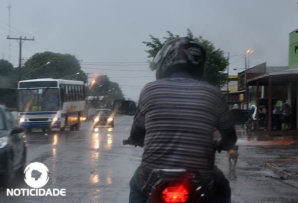 Chuva deve permanecer forte durante a semana em Maracaju e Sidrolândia