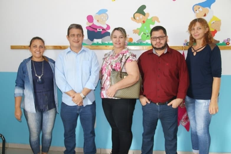 Prefeito acompanha obras de ampliação de CMEI no Bairro Pé de Cedro