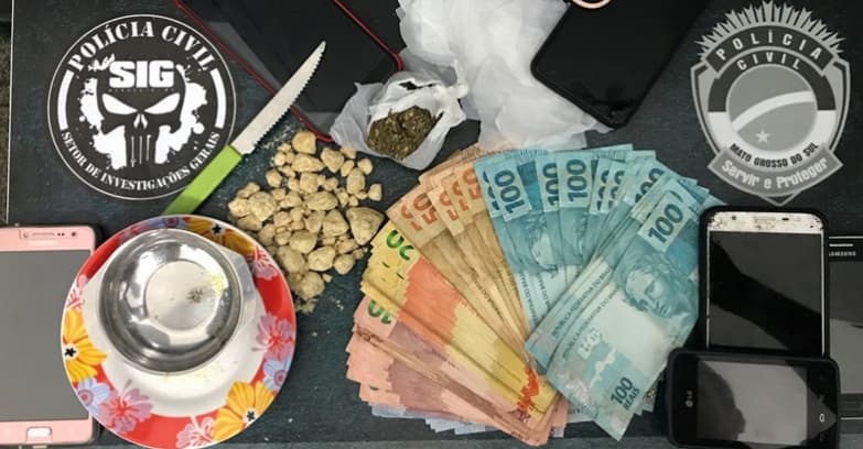 Após investigação, Polícia Civil de Maracaju fecha boca de fumo na Vila do Ovídeo