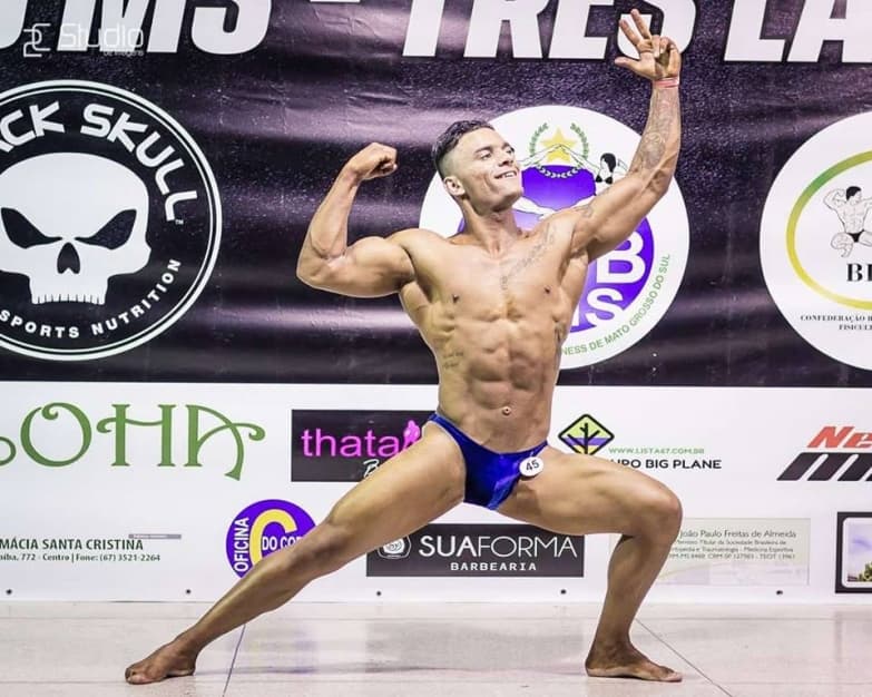 Maracajuense campeão estadual de fisiculturismo vai pro Mr Olympia