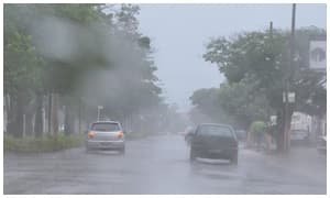 Após dias de estiagem, semana começa com muita chuva e mínima de 12ºC