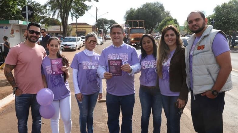 Prefeitura Municipal faz programação intensa na campanha do Agosto Lilás