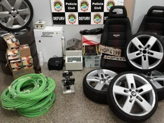 Produtos roubados em usina de Maracaju são recuperados na Capital