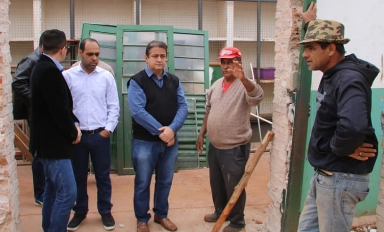 Estágio atual de obras já mostra estrutura da “nova” Escola Porfíria