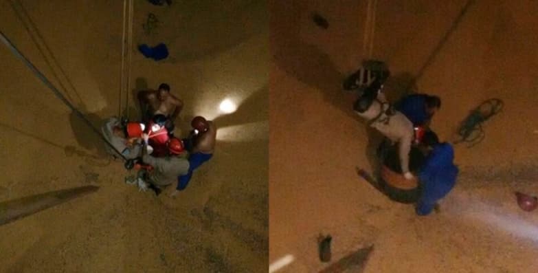 Homem fica soterrado em Silo de Soja, mas é resgatado por Bombeiros