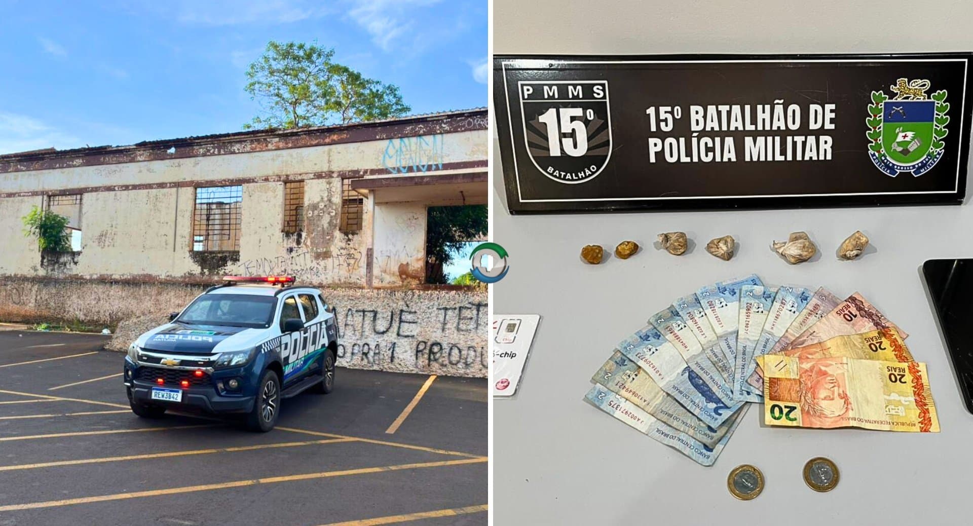 Com extensa ficha criminal, homem de 26 anos é preso após ser flagrado vendendo crack
