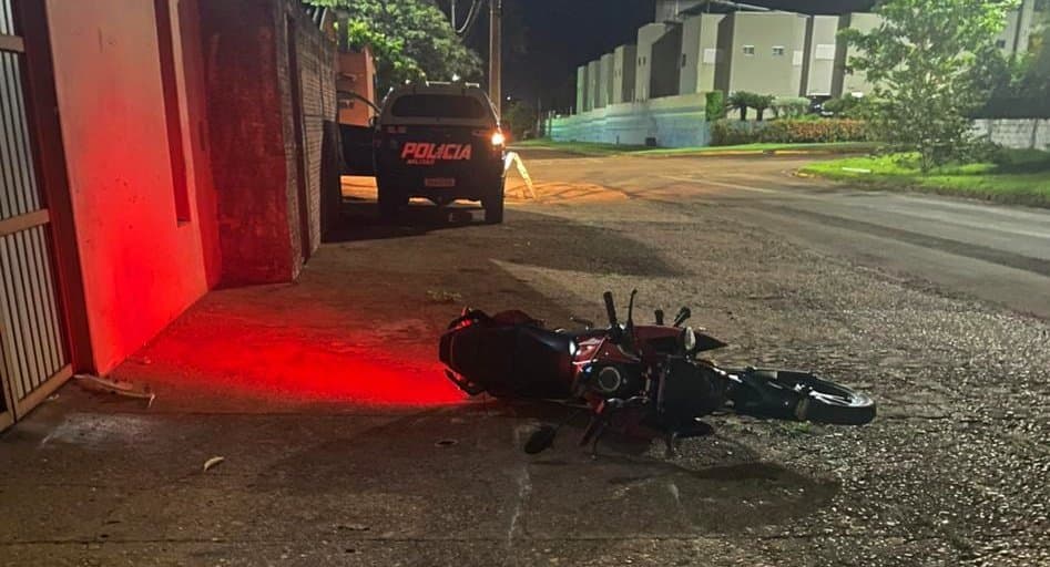 Com mais de 90 registros policiais, traficante de 23 anos é preso após tentativa de fuga e direção perigosa em Maracaju
