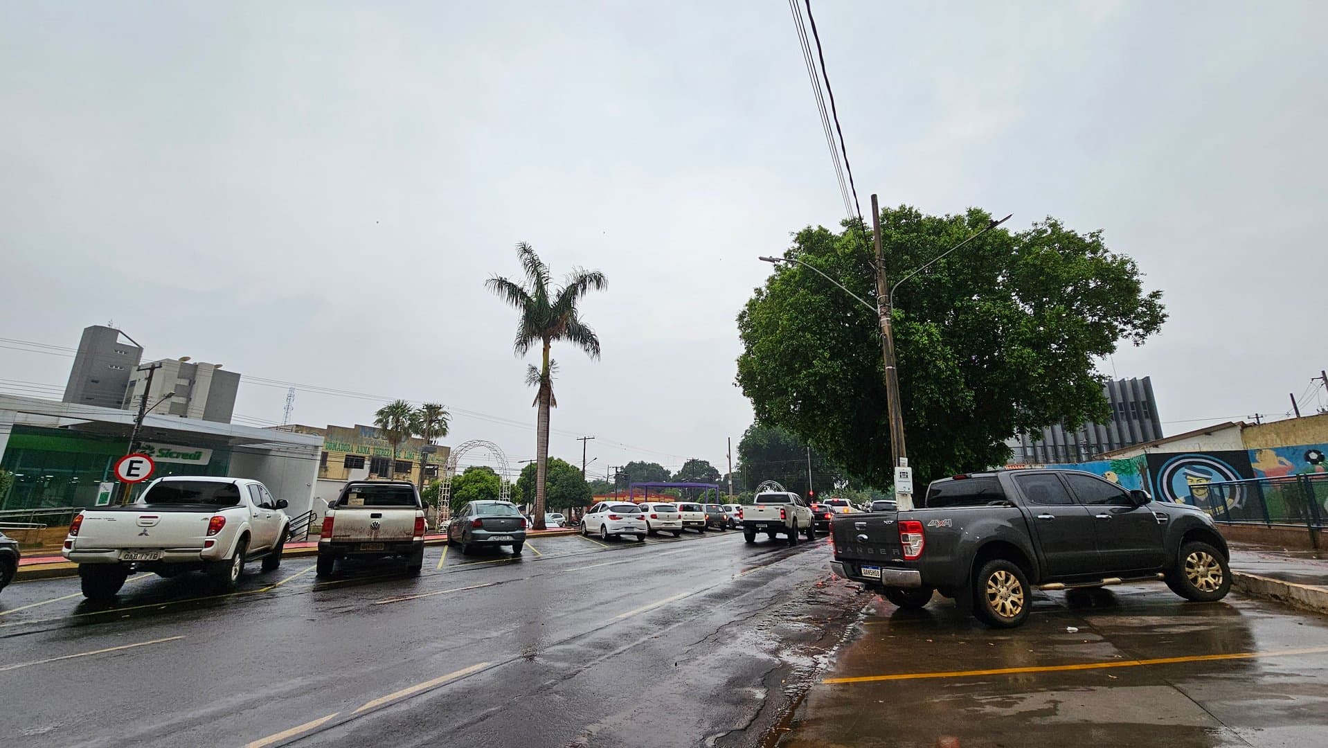 Maracaju lidera ranking de chuva em MS com quase 100 mm em 12 horas