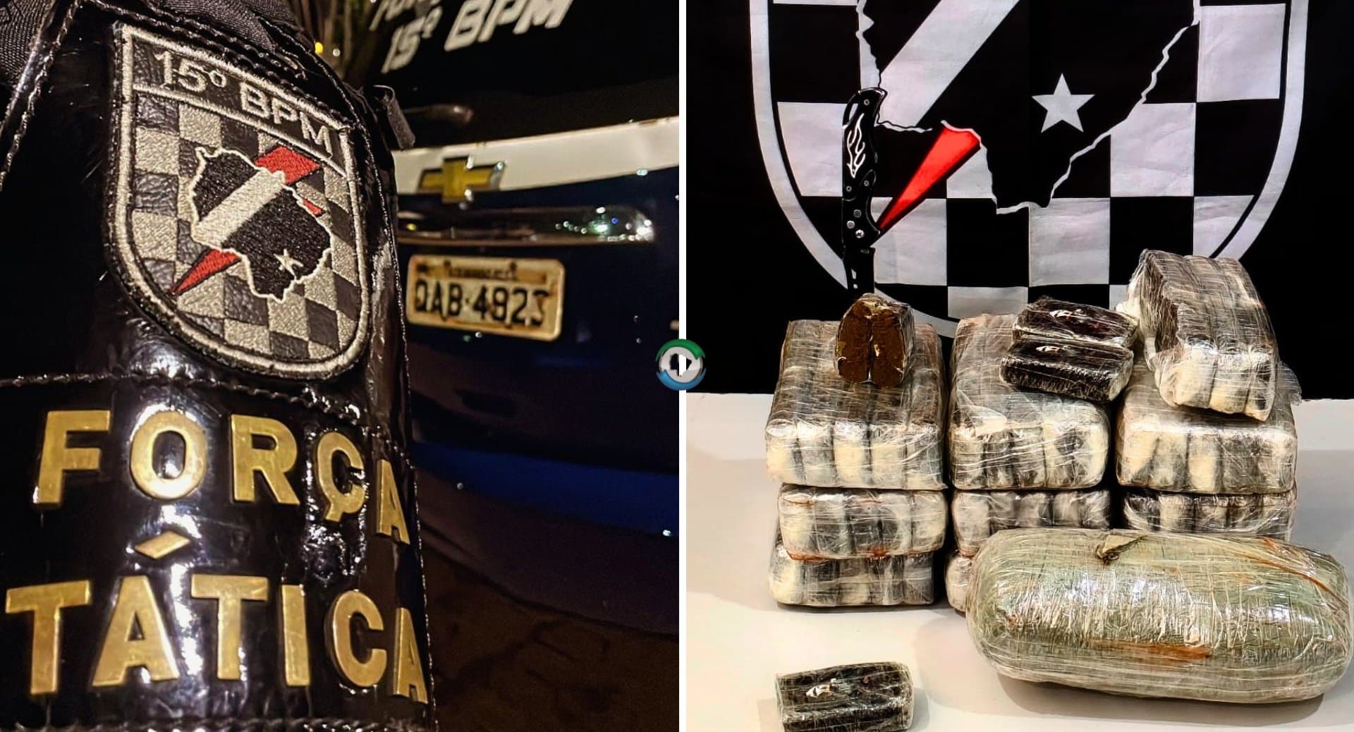 Força Tática apreende droga avaliada em mais de R$ 800 mil no terminal rodoviário de Maracaju