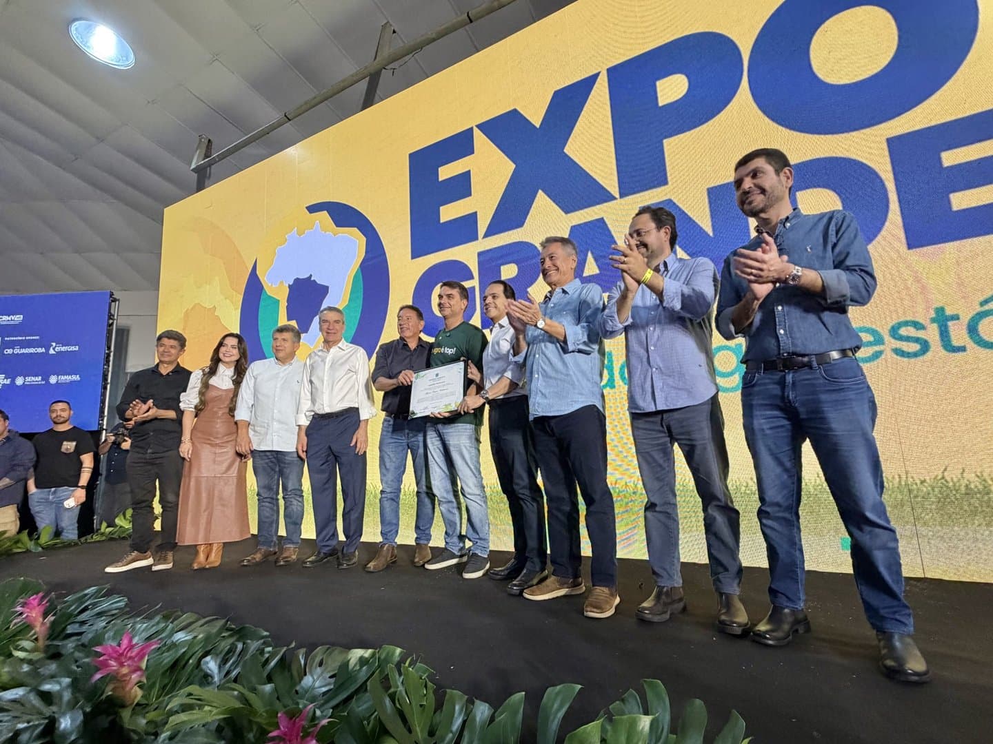 Gerson destaca força do agro na abertura da 86ª Expogrande em Campo Grande