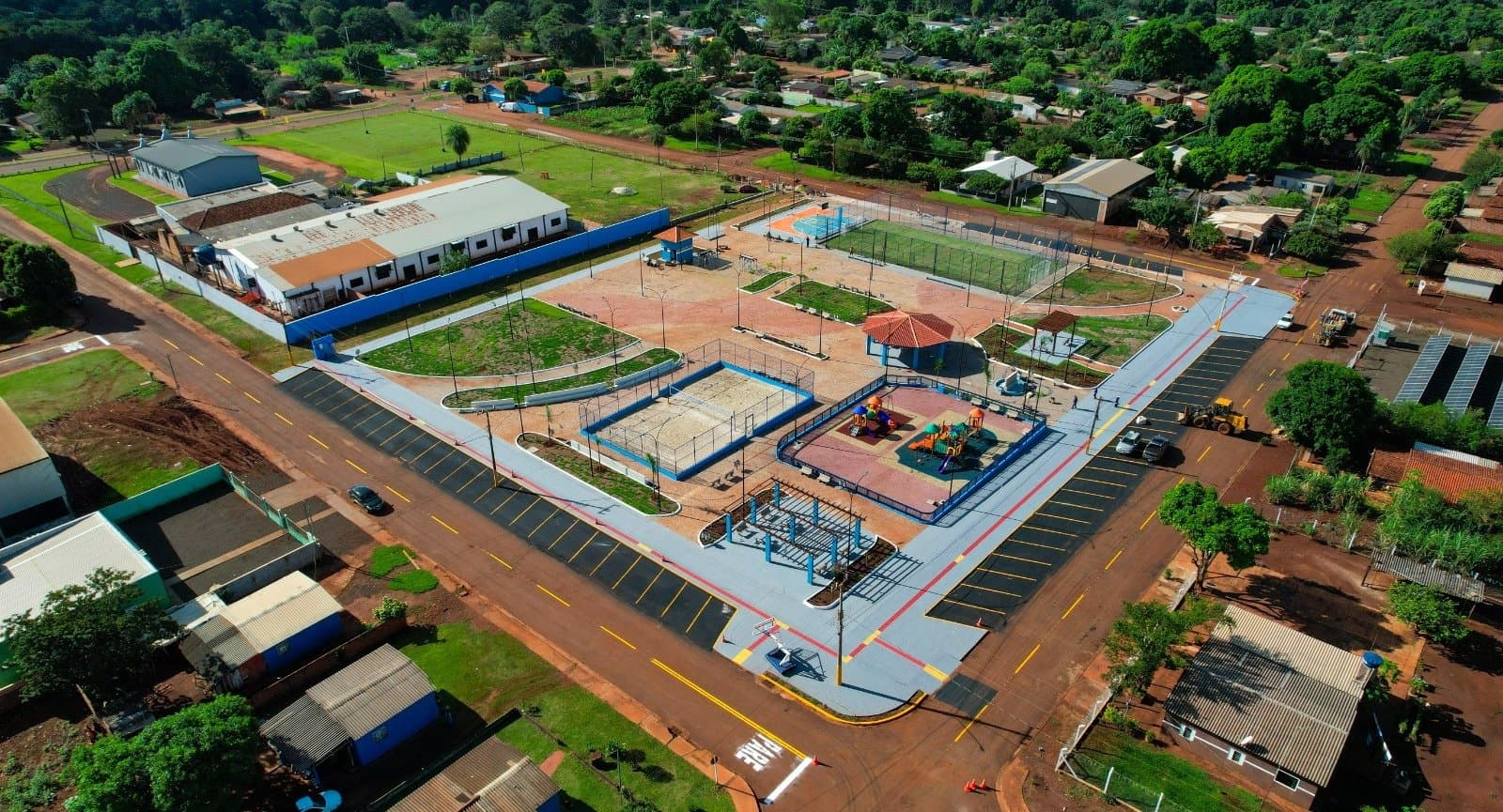 Praça Central de Vista Alegre é entregue e marca novo capítulo de desenvolvimento para o distrito de Maracaju