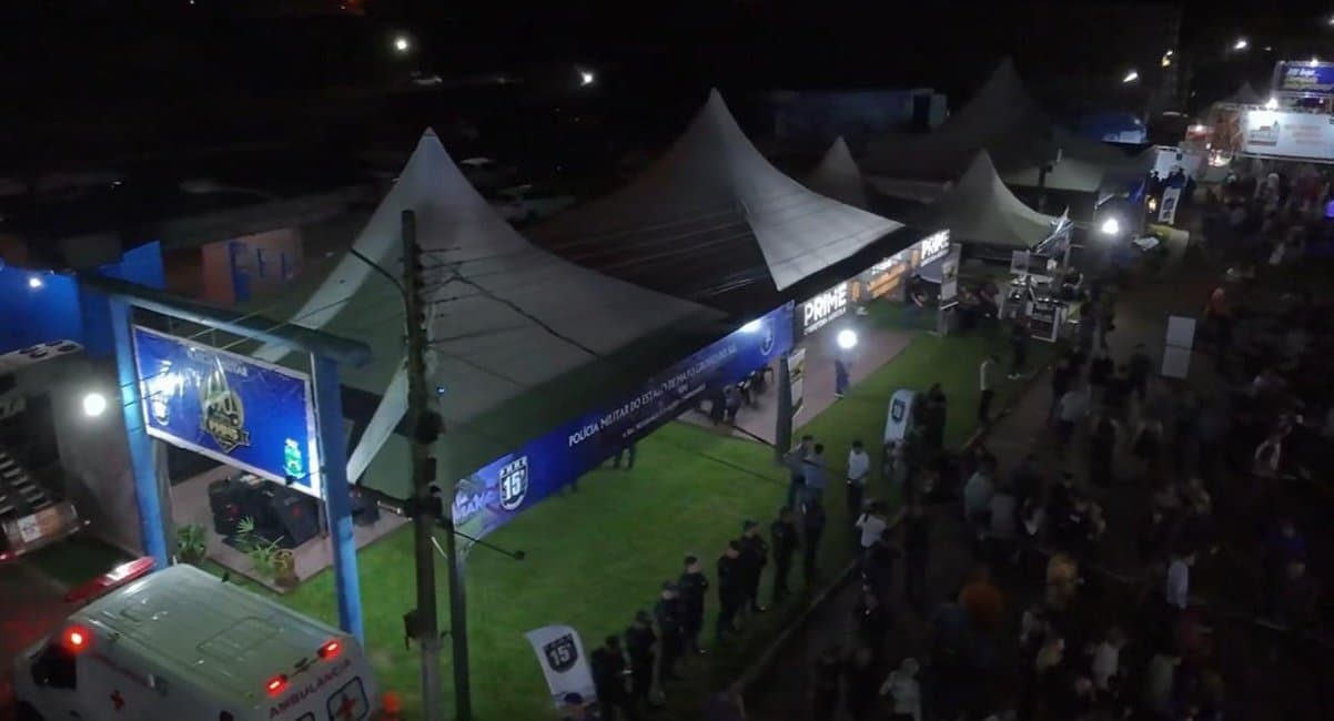 Polícia Militar encerra policiamento na 30ª Festa da Linguiça com recorde de público e operação considerada sucesso em Maracaju