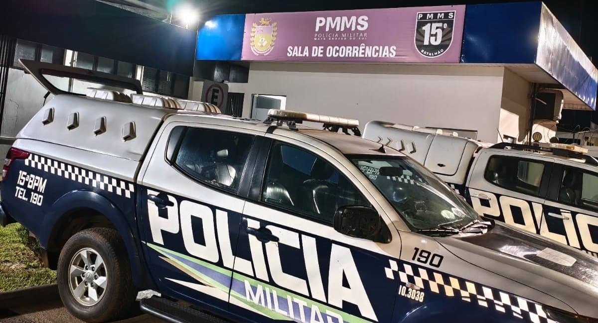 Homem de 38 anos é detido pela Polícia Militar por ameaçar a própria mãe em Maracaju