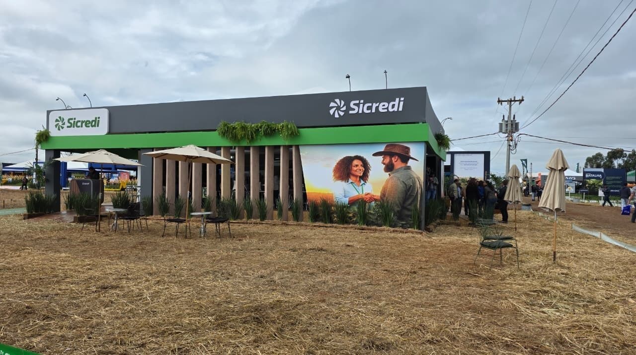 Em Maracaju, Sicredi garante soluções financeiras estratégicas ao agronegócio na Showtec 2026