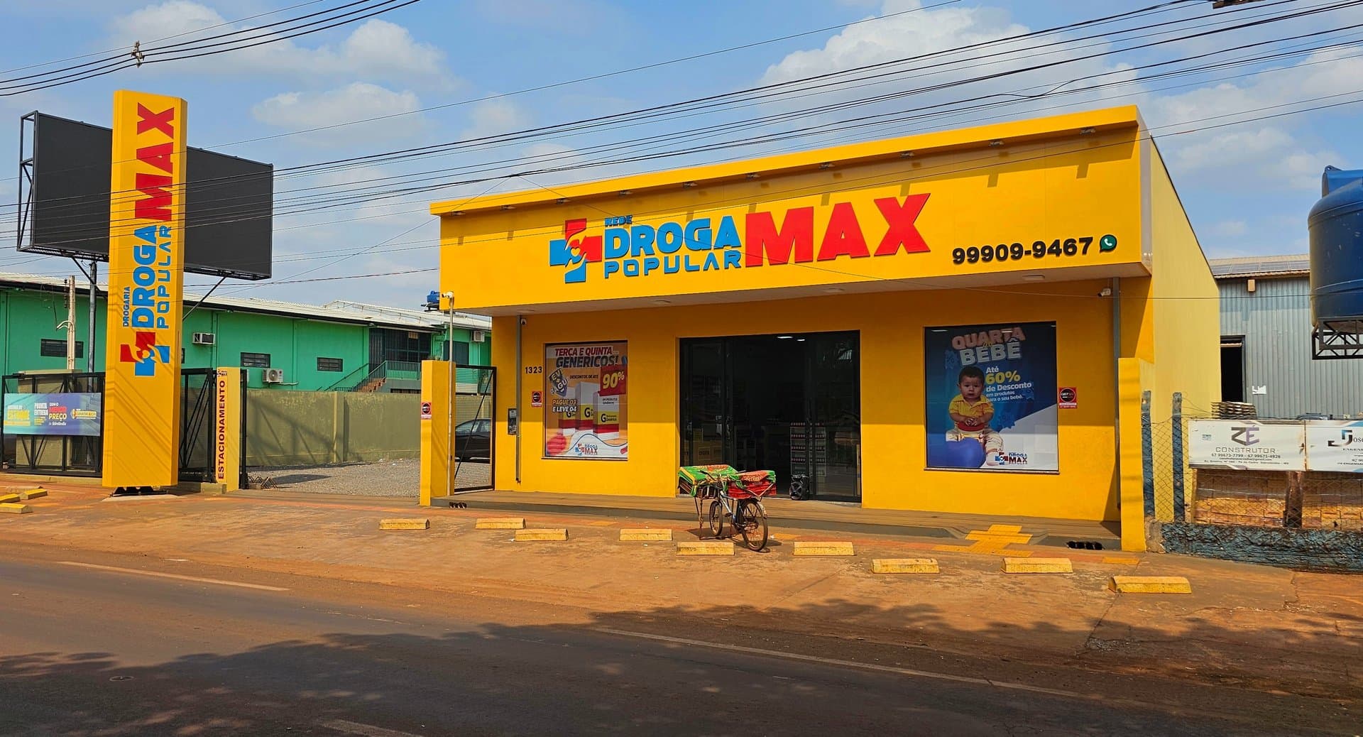 Drogamax Popular lança promoção que vai sortear bicicleta elétrica para clientes em Sidrolândia e Maracaju