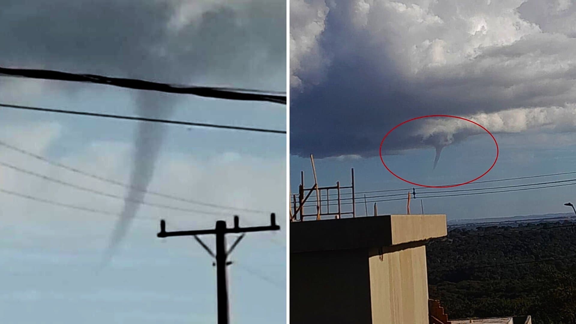 Fenômeno raro chama atenção de moradores em Sidrolândia e antecede queda nas temperaturas