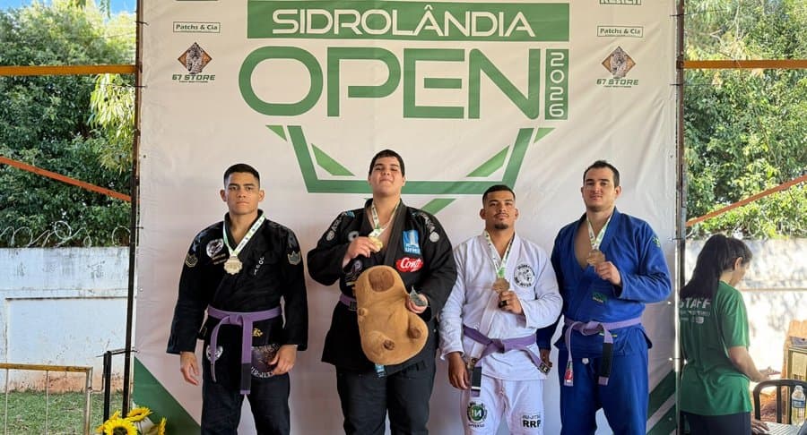 Open Sidrolândia 2026 reúne mais de 480 atletas e consagra equipe da casa com três títulos