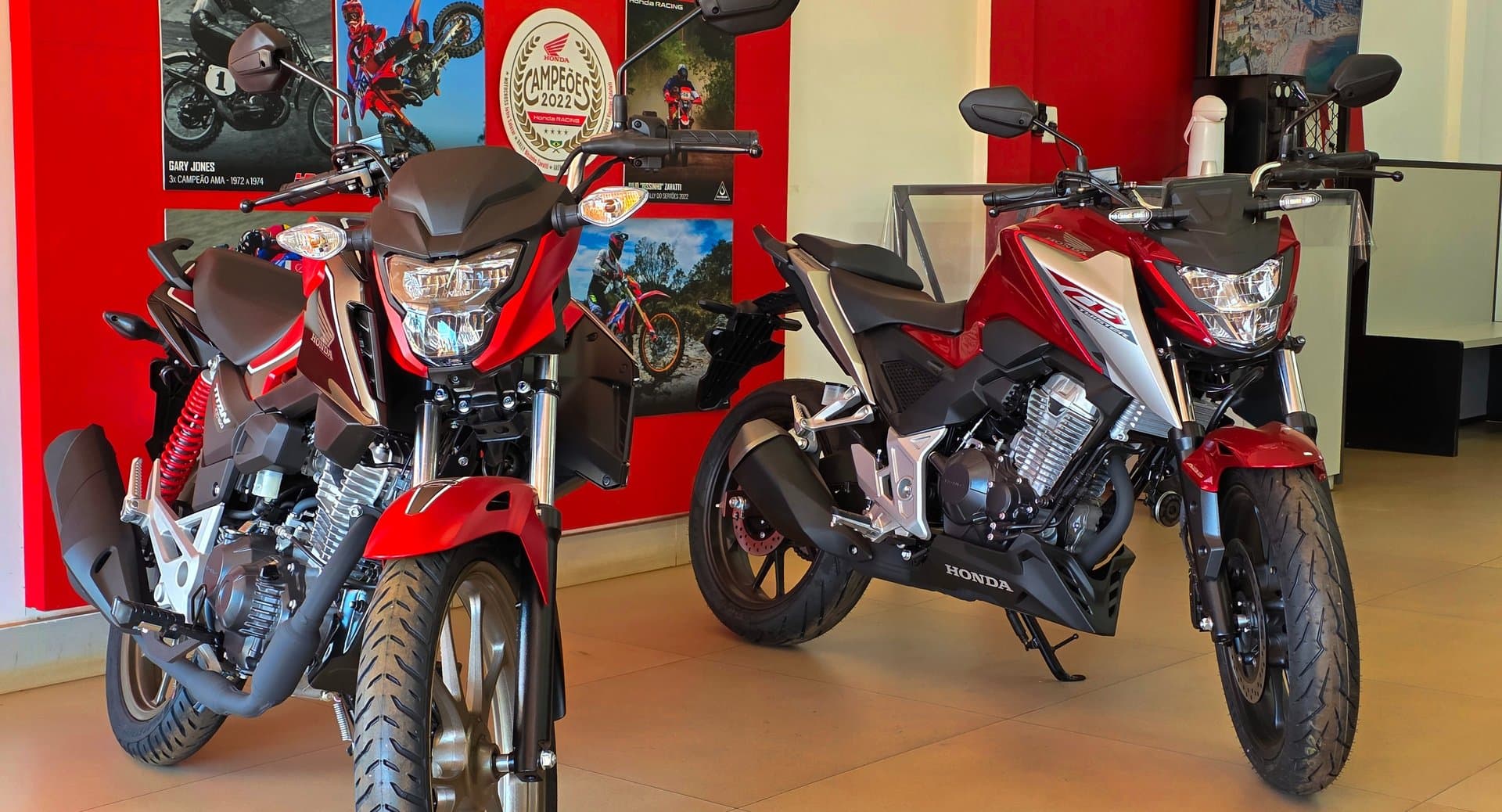 Últimas unidades: Honda Covel Sidrolândia oferece descontos de até R$ 4 mil em motos 0 km