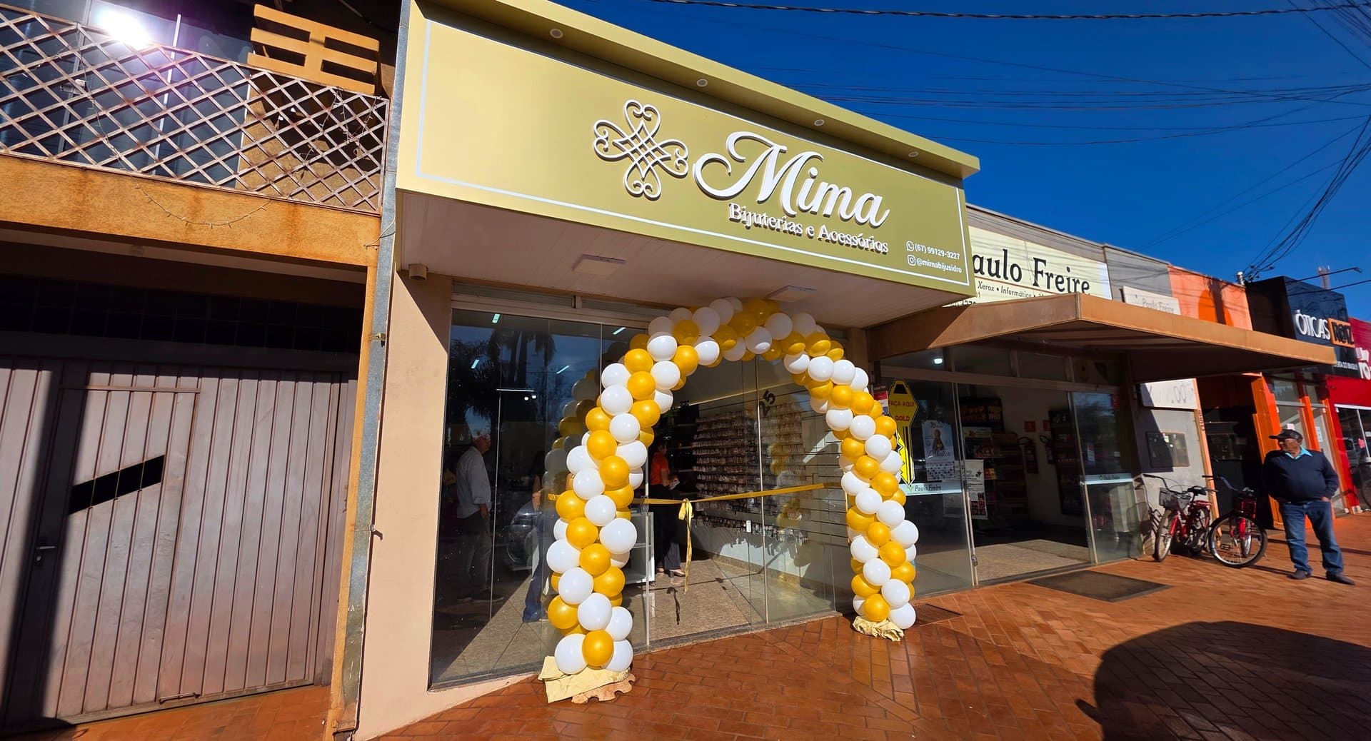 Mima Bijuterias e Acessórios inaugura em Sidrolândia com preços fixos de R$ 10, R$ 20 e R$ 30