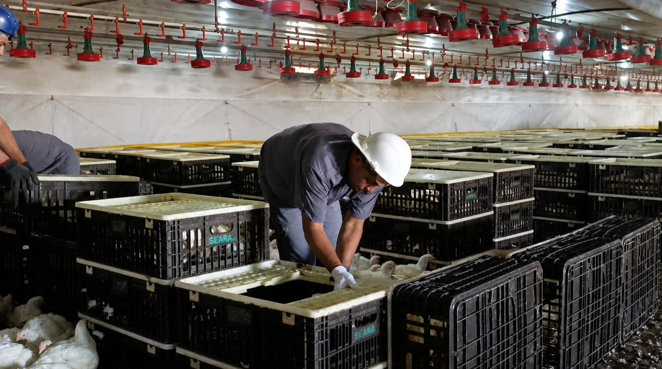 JBS abre vagas para manejo de aves em Sidrolândia com salários de até R$ 3,3 mil e benefícios