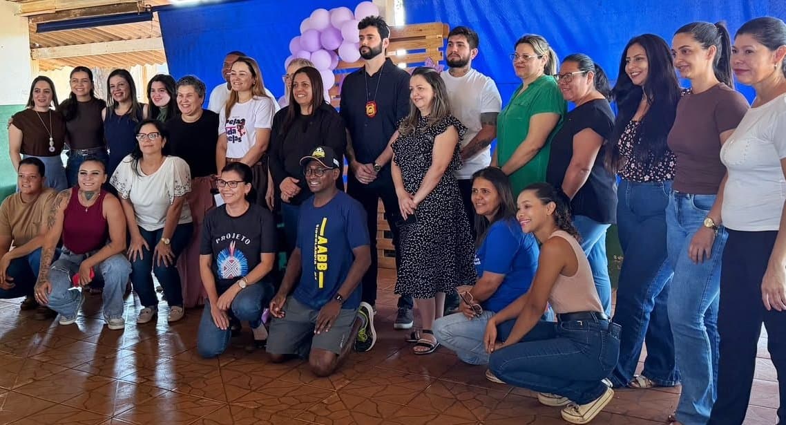 Polícia Civil realiza palestra educativa sobre violência doméstica em ação do “Agosto Lilás” em Sidrolândia