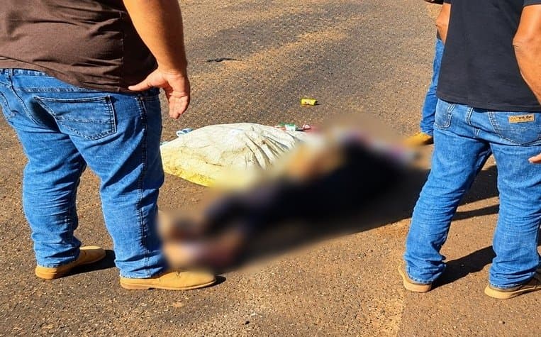 Idosa de 72 anos morre após ser atropelada por carreta na BR-267, em Maracaju